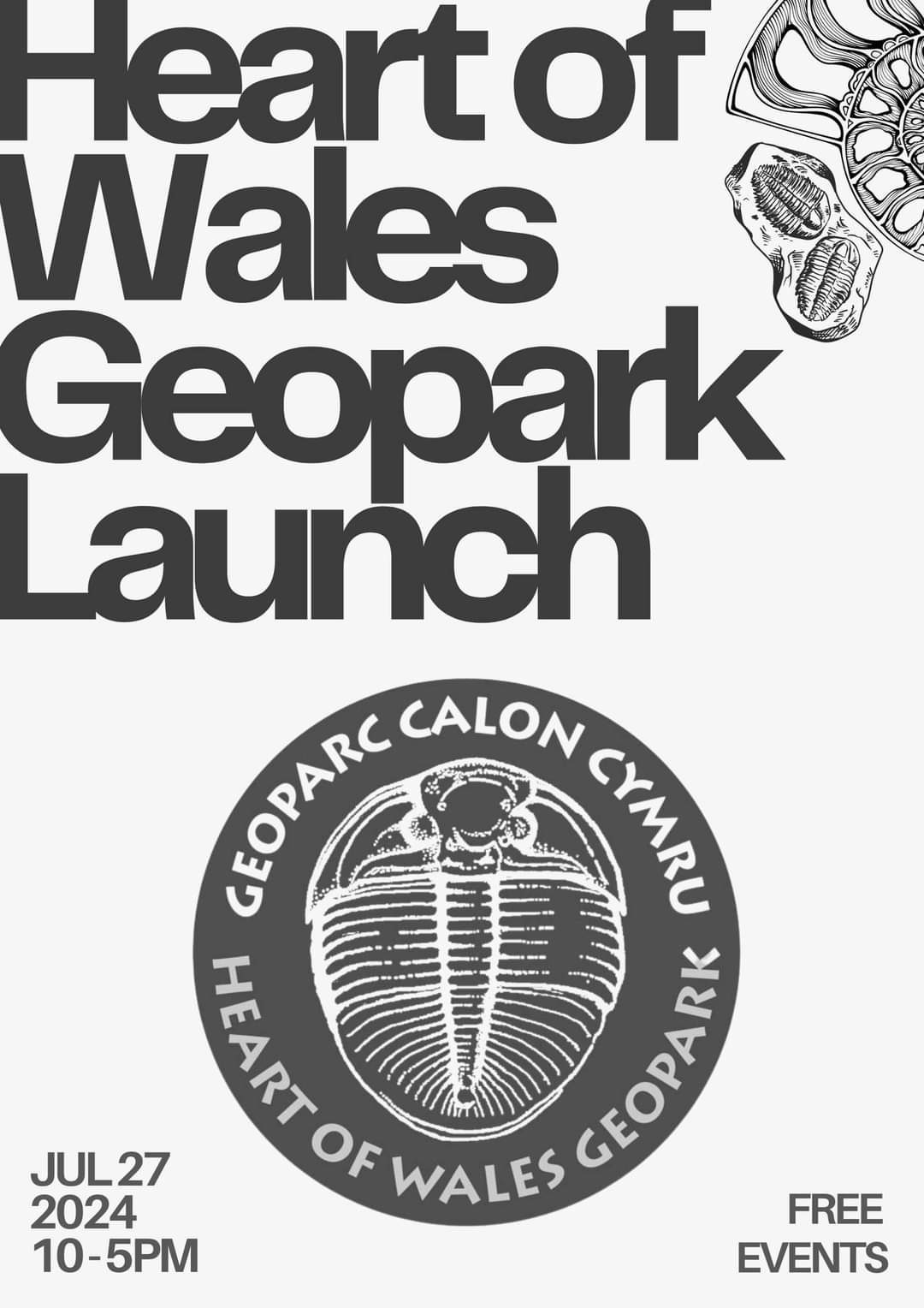 Heart of Wales Geopark / Geoparc Calon Cymru Launch