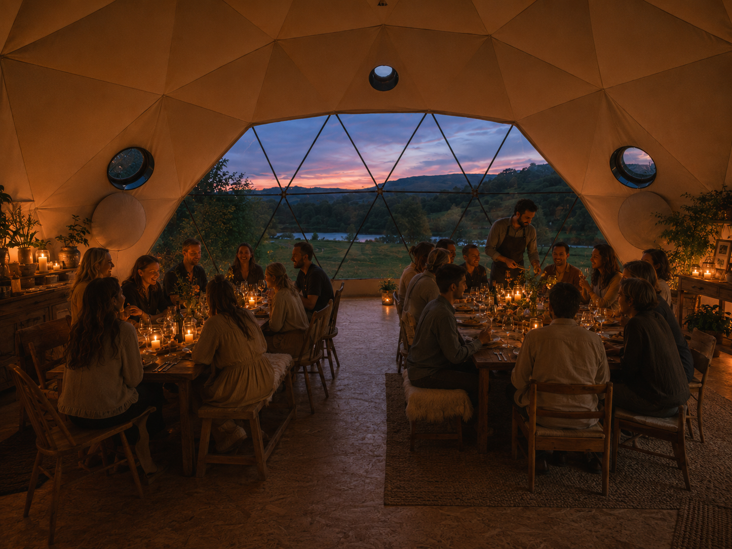 Pitch Kitchen at the Fforest Dome