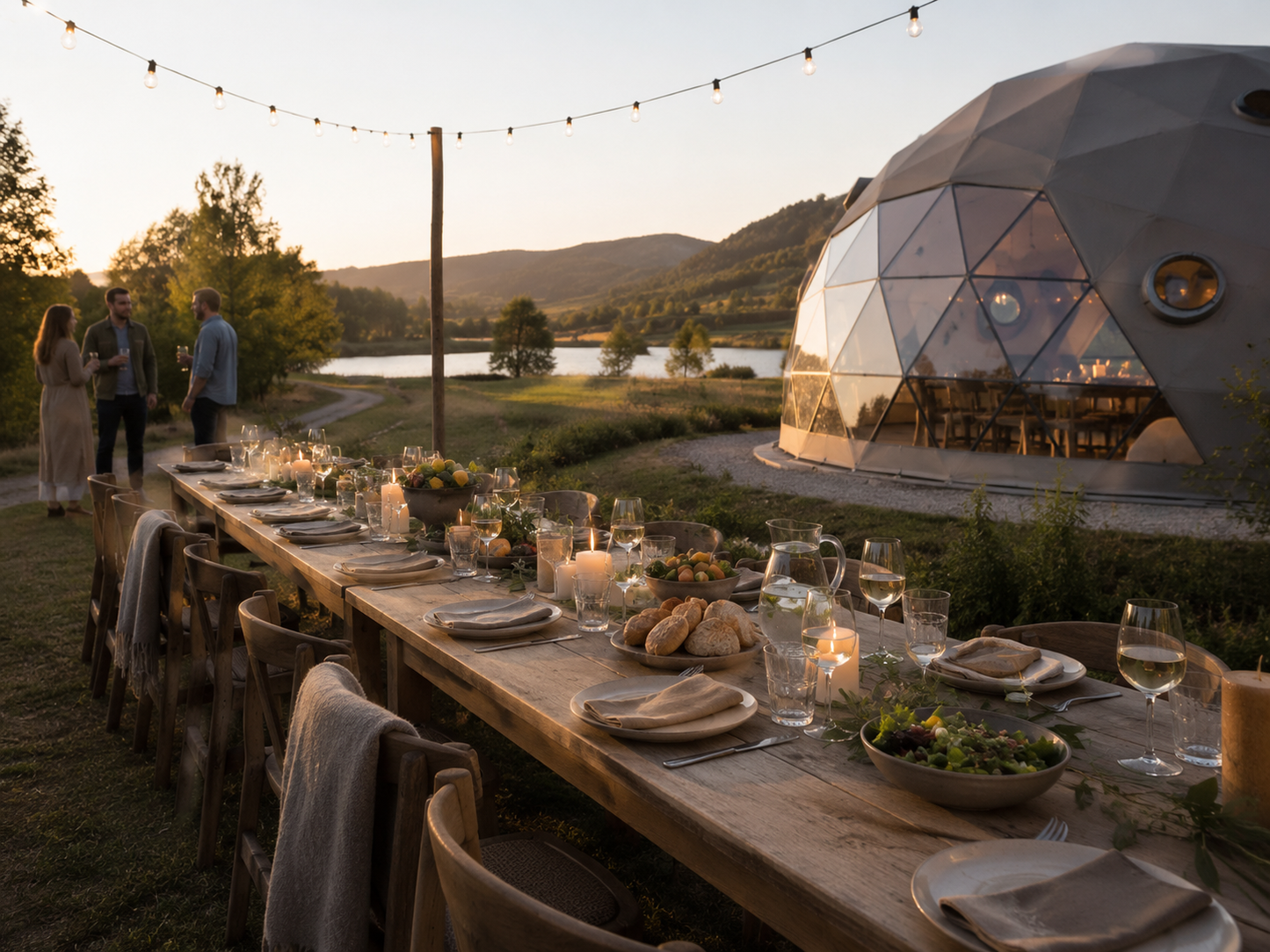 Pitch Kitchen at the Fforest Dome