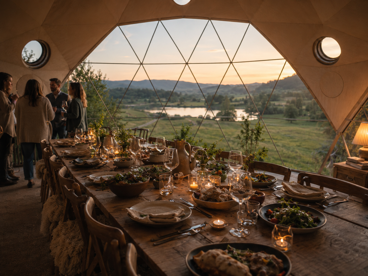 Pitch Kitchen at the Fforest Dome